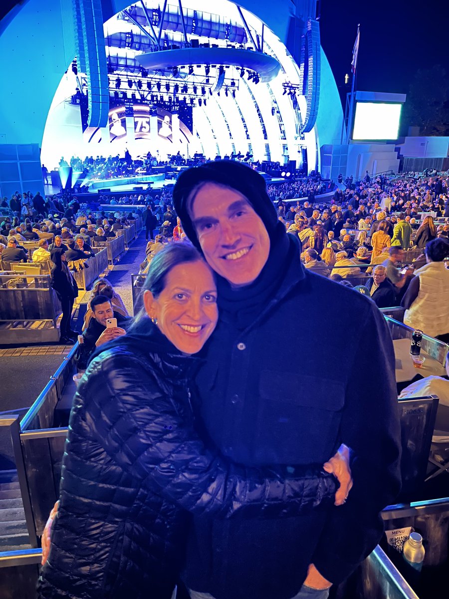 CraigIsaac's tweet photo. A perfect night under the stars @HollywoodBowl to celebrate @DavidFosterFDN #happybirthday #75 So many memories in all the songs #memorylane #datenight #music #hollywoodbowl https://t.co/l8CHAbk7wc