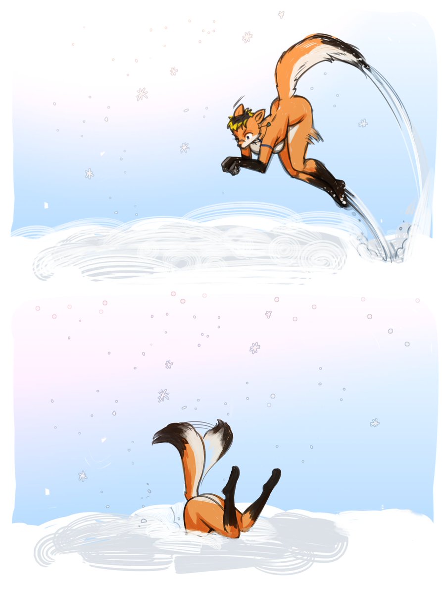 johima8's tweet photo. snow dive #anthroart https://t.co/YzoG2JCALg