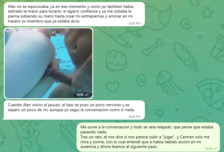 Carmen y Alex tweet media