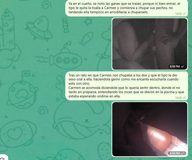 Carmen y Alex tweet media