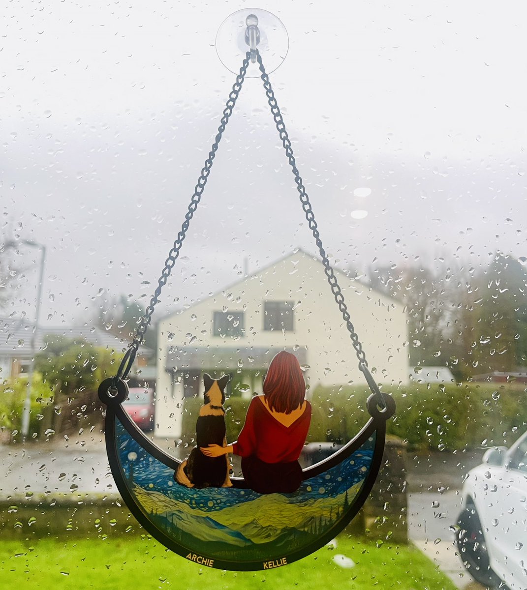 Mums oldest bestie from school bought this for her birthday yesterday, we absolutely love it 🐾💙🐾💙 #49&amp;fabulous