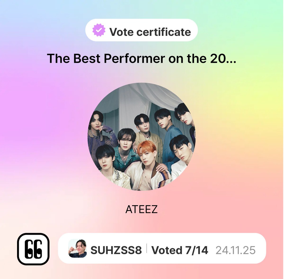 SuhzSS8's tweet photo. @ateezuado #TimeDive ❄️
#ATEEZ #에이티즈
#GOLDENHOUR #GOLDENHOUR_Part2 #IceOnMyTeeth https://t.co/uCLH1y8v0R