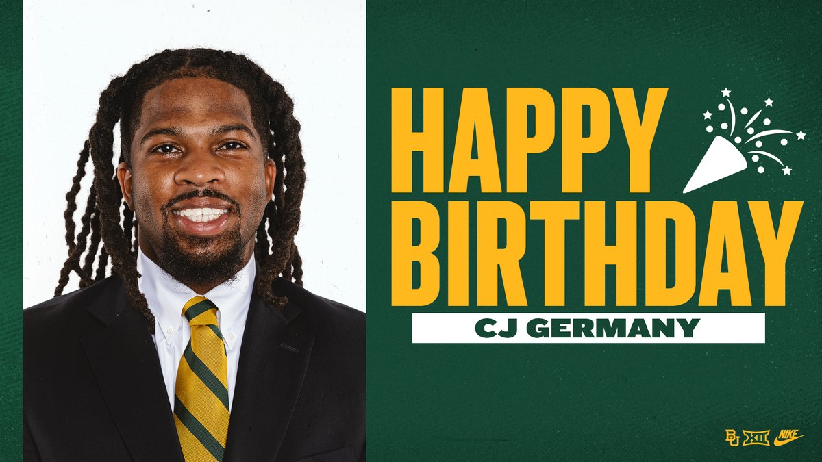 BUFootball's tweet photo. Happy Birthday, @CoachGeeez!

#SicEm https://t.co/qy6B2i7Wgm