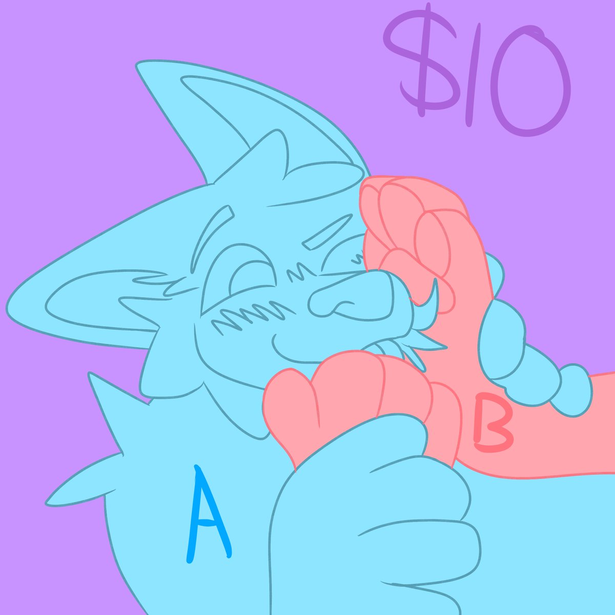 RAFFLE TIME!

Just RT to enter!

Winner will be chosen in ~24 hours!

These are still available as a commission for $10, dm me to claim a slot.

Good luck all!