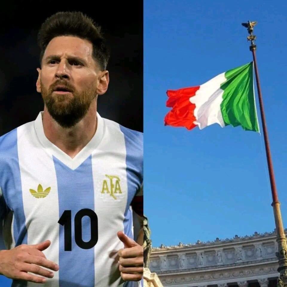 🚨Breaking: Leo Messi will receive honorary Italian citizenship from San Marche. ✅

His maternal grandmother was from Italy. That's why Italians love Messi ❤🇦🇷🇮🇹

Via <a href="/IntermiamiFR_/">INTER-MESSI FR</a>