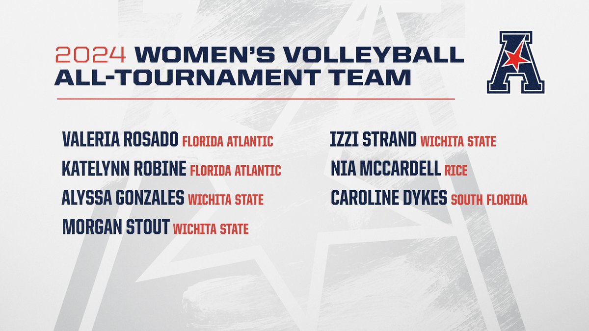 American Volleyball All-Tournament Team🏆

#AmericanWay x #AmericanVB