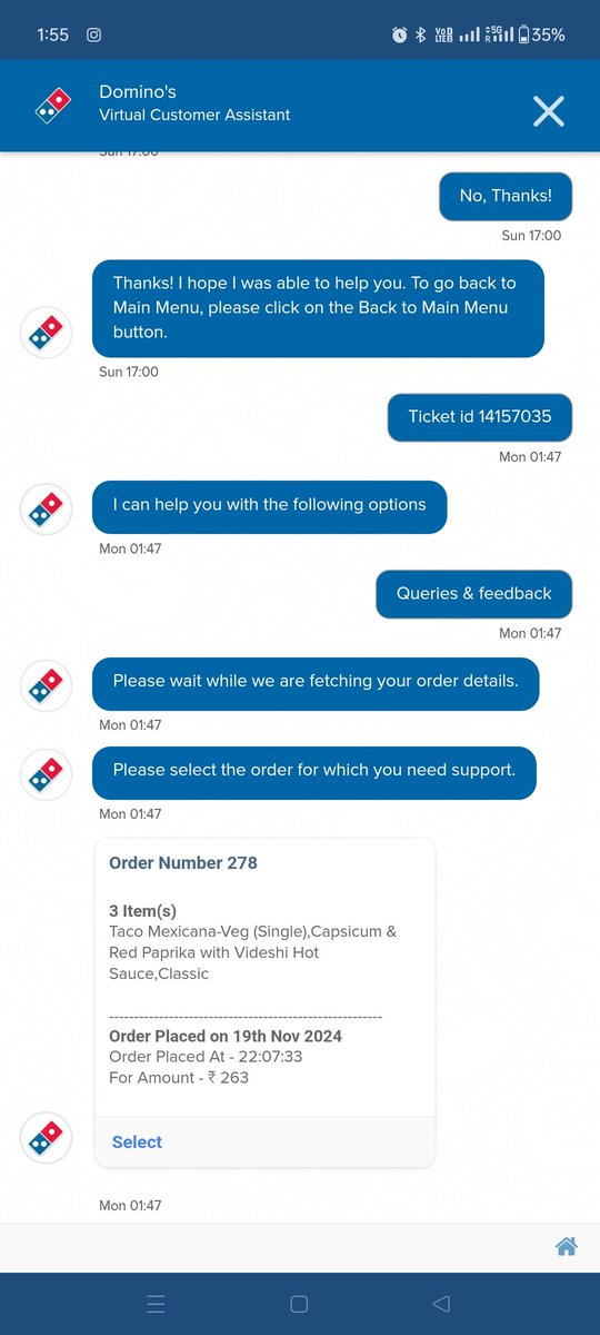 imKRsri's tweet photo. @dominos_india where is your representative?? My dear thanks for the useless stupid and not responding services.. don't ask me what happened.. refer that ticket id and give a suitable reply https://t.co/X4FzTDbQSg