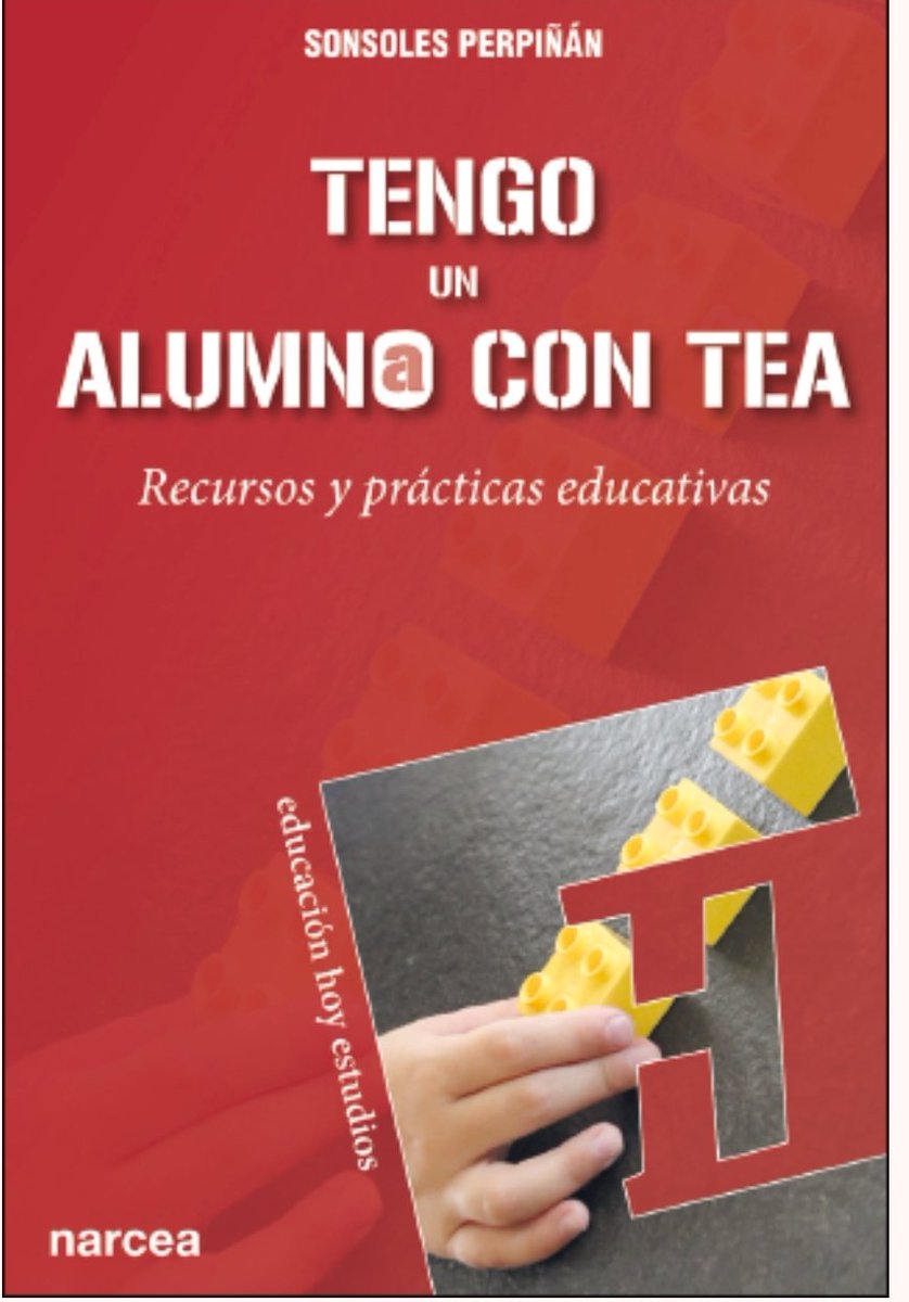 Acaba de salir de la imprenta. Uno de los libros que debería ser parte imprescindible de toda biblioteca de agentes educativos.

#TengoUnAlumnoConTEA es una herramienta necesaria dado el aumento de la prevalencia del #autismo en las aulas.

¿Me ayudas a recomendarlo con RT?
#CEA
