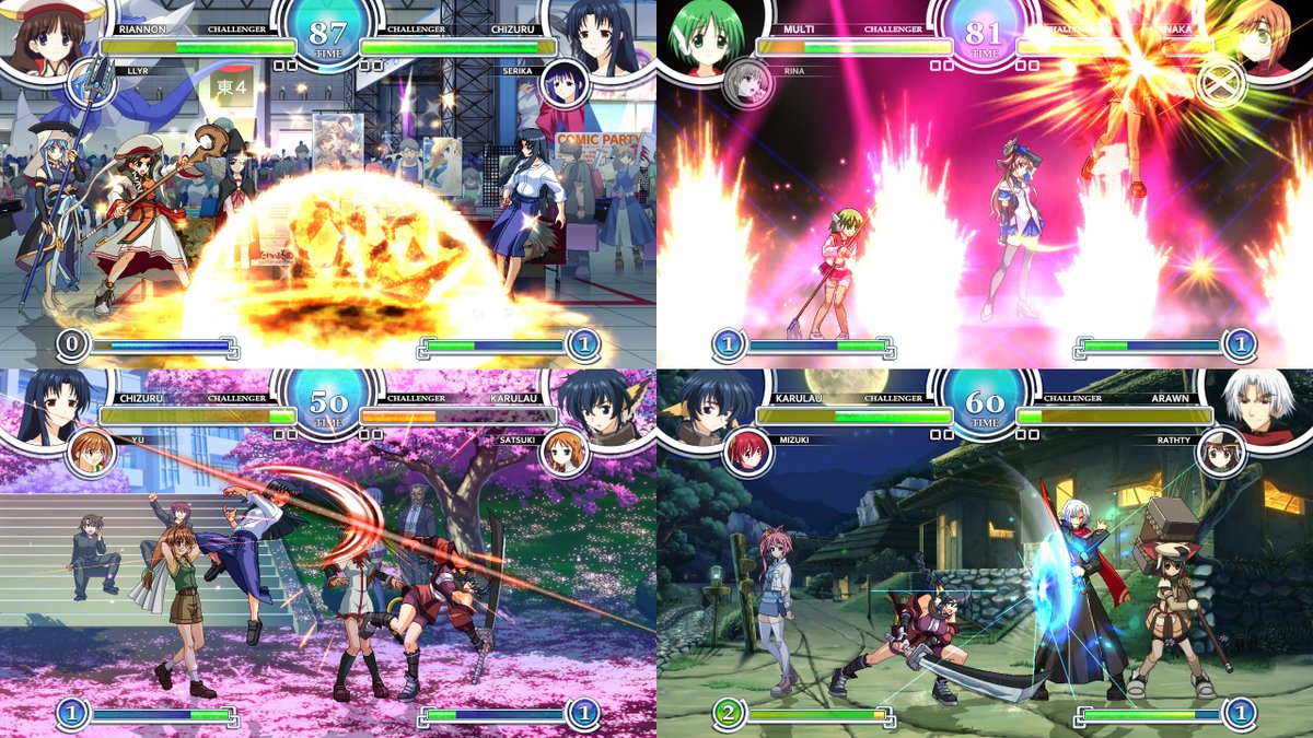 Furious_blog's tweet photo. 【AQUAPAZZA】2025年、ToHeartリメイクと同時に、まさかの"パッツァ"も復活！？Steam版「AQUAPAZZA: Aquaplus Dream Match」が発売決定。AQUAPAZZAは2011年にアーケードで稼働開始した2D対戦格闘ゲーム。アクアプラスの大人気キャラクターが登場するクロスオーバー作品。開発はエクサム。Steam版のパブリッシャーはDMM GAMES/Shiravune。( https://t.co/GVAYXsnDGY )