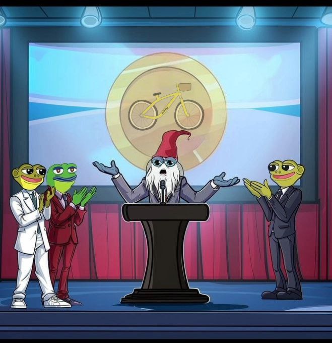 OssyCrypto's tweet photo. @zachhumphries #Fefe
$Hoppy
#Gnomy
#Bikey 
#Pepe https://t.co/cprNHtXnUg