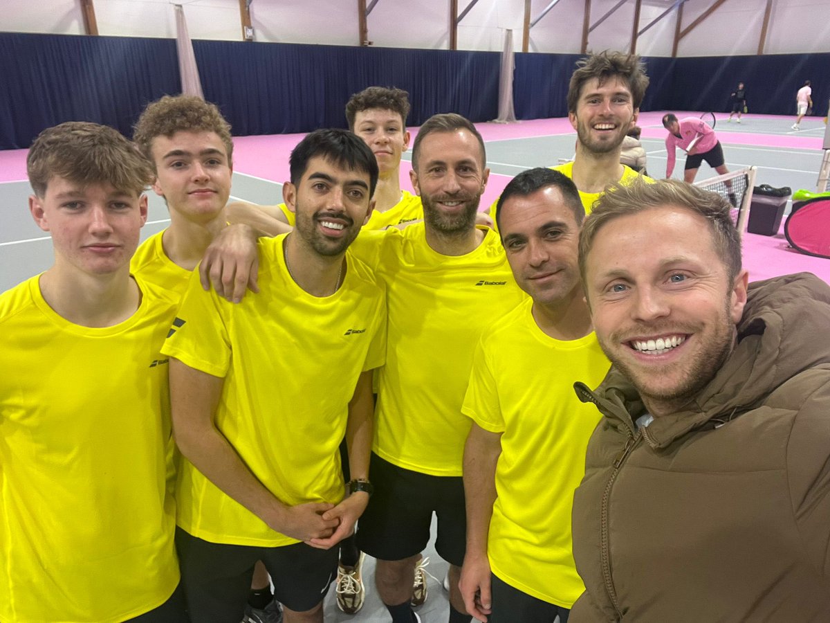 Derbyshire Men have kept their place in LTA Winter County Cup Div 3.

The team went into Sun with back to back wins knowing a win today v Bucks would gain them promotion.

They fought hard but missed out 5-2.

Thanks to Captain <a href="/JimmyRushby/">James Rushby</a> and all the players and supporters.