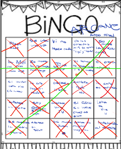 Asi termino el Bingo

la verdad que fue peak de cojones

(Mas rato subo clips de la reaccion)

#Arcane
