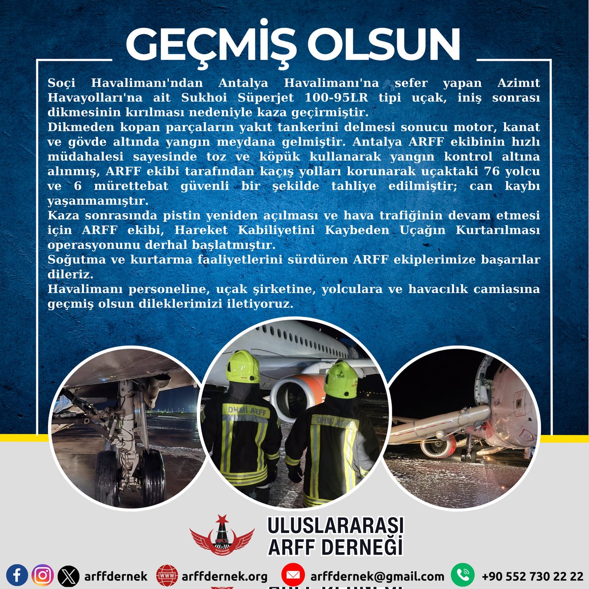 ArffDernek's tweet photo. @UABakanligi 
@a_uraloglu 
@dhmikurumsal https://t.co/GuvCxntoNB