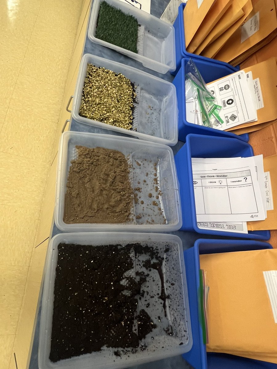 2nd graders have been learning about weathering and erosion! They made predictions about how much erosion would occur to different types of ground after a rain storm. 

<a href="/HarvieElem/">Harvie Elementary School</a> 
<a href="/HenricoScience/">Henrico Science</a>