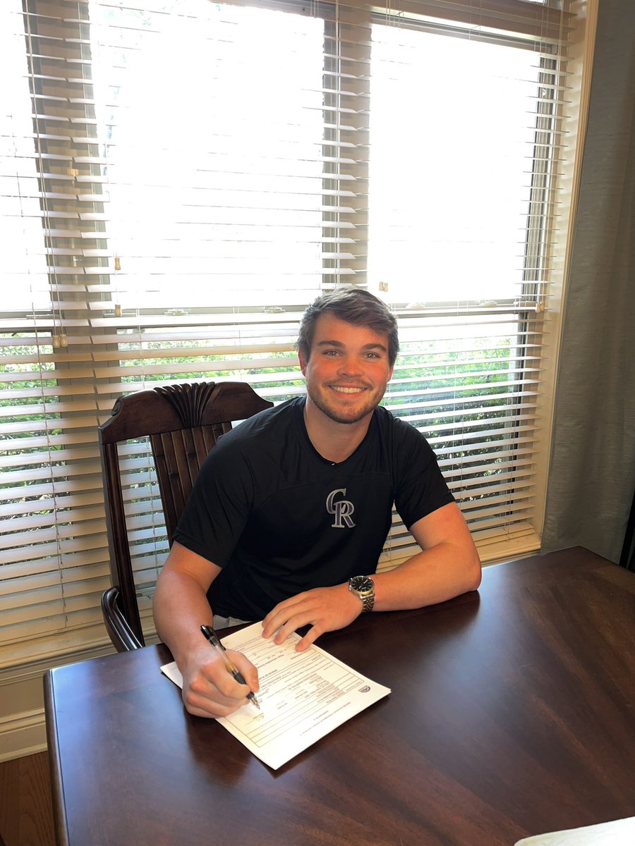 Clayton Ross Gray (@c_gray5) on Twitter photo Thank you for this incredible opportunity <a href="/Rockies/">Colorado Rockies</a> Thank you Jesus, thank you to my family, thank you to my coaches and teammates. I give all the glory to God and his timing. Cannot be more excited about the next step in my life. @govsbsb @crowdercollege <a href="/ARPROSPECTS/">Arkansas Prospects</a> Thank you for this incredible opportunity <a href="/Rockies/">Colorado Rockies</a> Thank you Jesus, thank you to my family, thank you to my coaches and teammates. I give all the glory to God and his timing. Cannot be more excited about the next step in my life. @govsbsb @crowdercollege <a href="/ARPROSPECTS/">Arkansas Prospects</a>