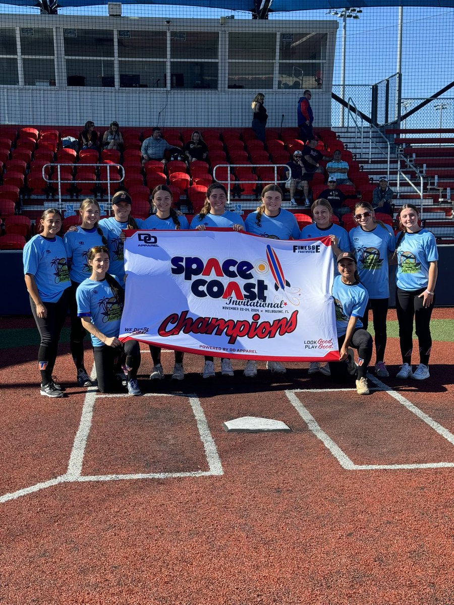 6-0 weekend at <a href="/usssaspacecoast/">USSSA Space Coast</a> 🏆

That’s a wrap for fall 2024. 
Back in the cages for winter workouts. 
Stay tuned for 2025 summer schedule