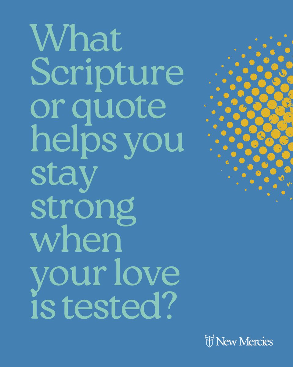 PastorJCurney's tweet image. What Scripture or quote helps you stay strong when your love is tested? Let’s encourage each other. Share your answer in the comments!

#MyFavoriteVerse #EncourageOthers #PastorCurney #Bold