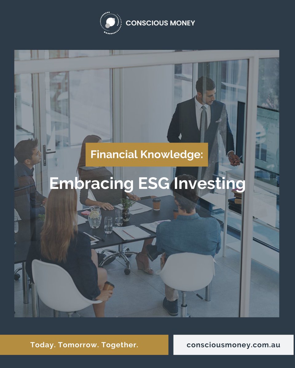 ESG investing integrates environmental, social, and governance factors into investment decisions, aiming to generate positive social and environmental impact alongside financial returns.

Get in touch to explore ESG investment opportunities! 

#ESGInvesting #ConsciousMoney