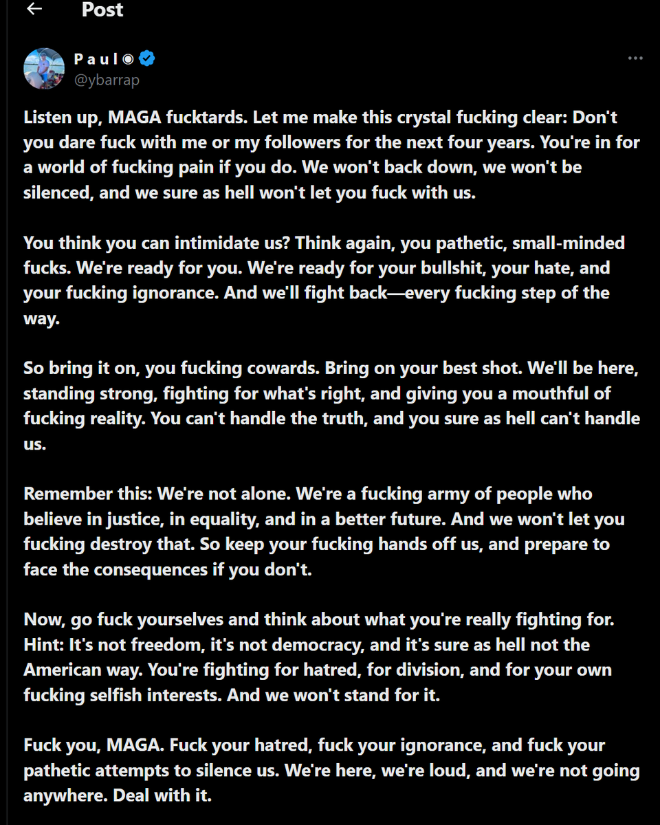 Someone is not taking Trump's win very well.
😂😂😂