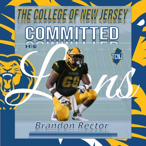 Brandon Rector (@bcr_two) on Twitter photo I am proud to announce that I will be continuing my academic and athletic career at TCNJ. Thank you to <a href="/CJendryaszek/">Coach Jendryaszek</a> for this amazing opportunity.
<a href="/FootballMonty/">Zoran Milich</a> I am proud to announce that I will be continuing my academic and athletic career at TCNJ. Thank you to <a href="/CJendryaszek/">Coach Jendryaszek</a> for this amazing opportunity.
<a href="/FootballMonty/">Zoran Milich</a>