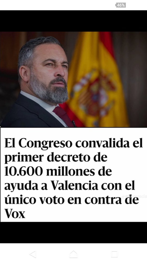 El que en Valencia las próximas elecciones vote a Vox es que es imbécil.