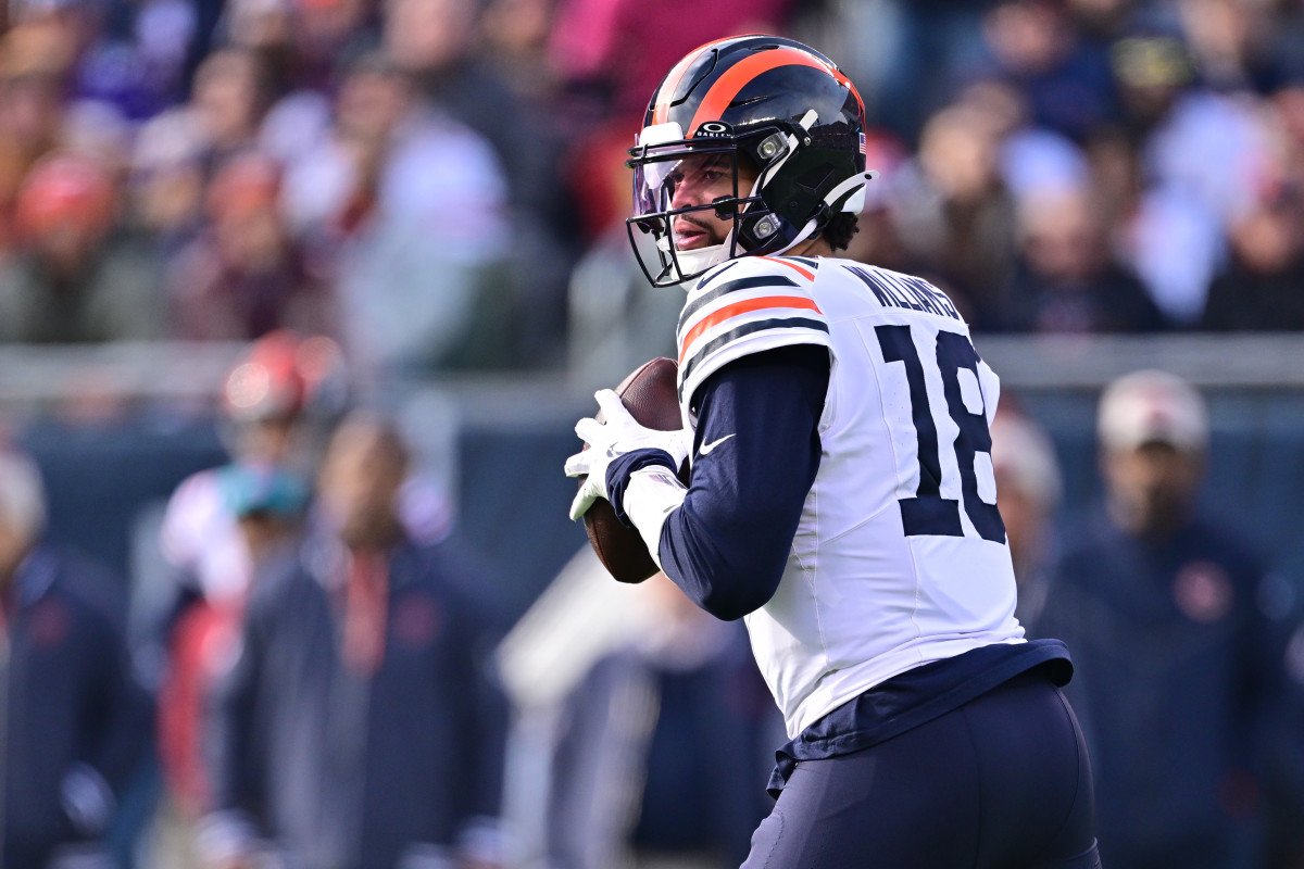 #Bears QB Caleb Williams today:

• 32-for-47 (68.1%)
• 340 passing yards
• 2 touchdowns, 0 interceptions
• 103.1 passer rating
• 6 carries for 33 yards

It ended in a loss, but Chicago has themselves a QB.