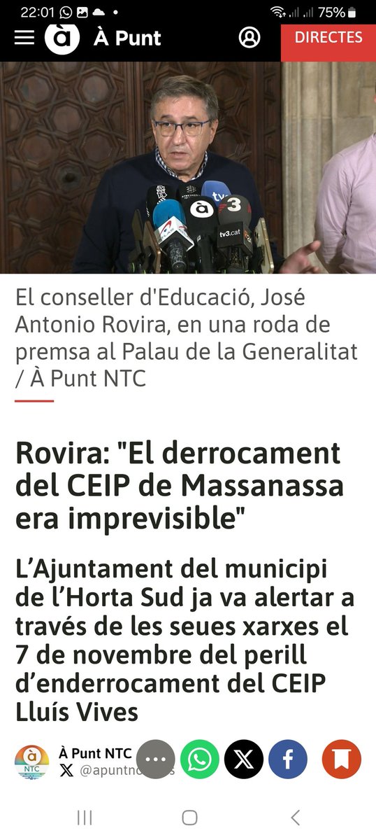 Continuan muriendo trabajadores a causa de la gestión criminal del gobierno de la #Generalitat #Valenciana con <a href="/carlos_mazon_/">Carlos Mazón</a> a la cabeza.