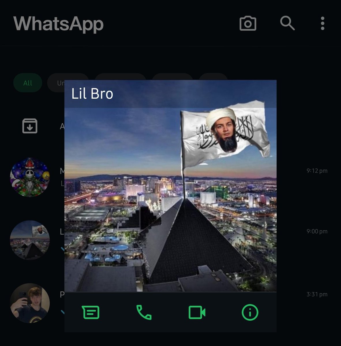 RealJoshLMartin's tweet photo. @F1NContext @RocketPMohawk My brother has this as his profile photo 😭😅🫣 https://t.co/14wHuxoOWW