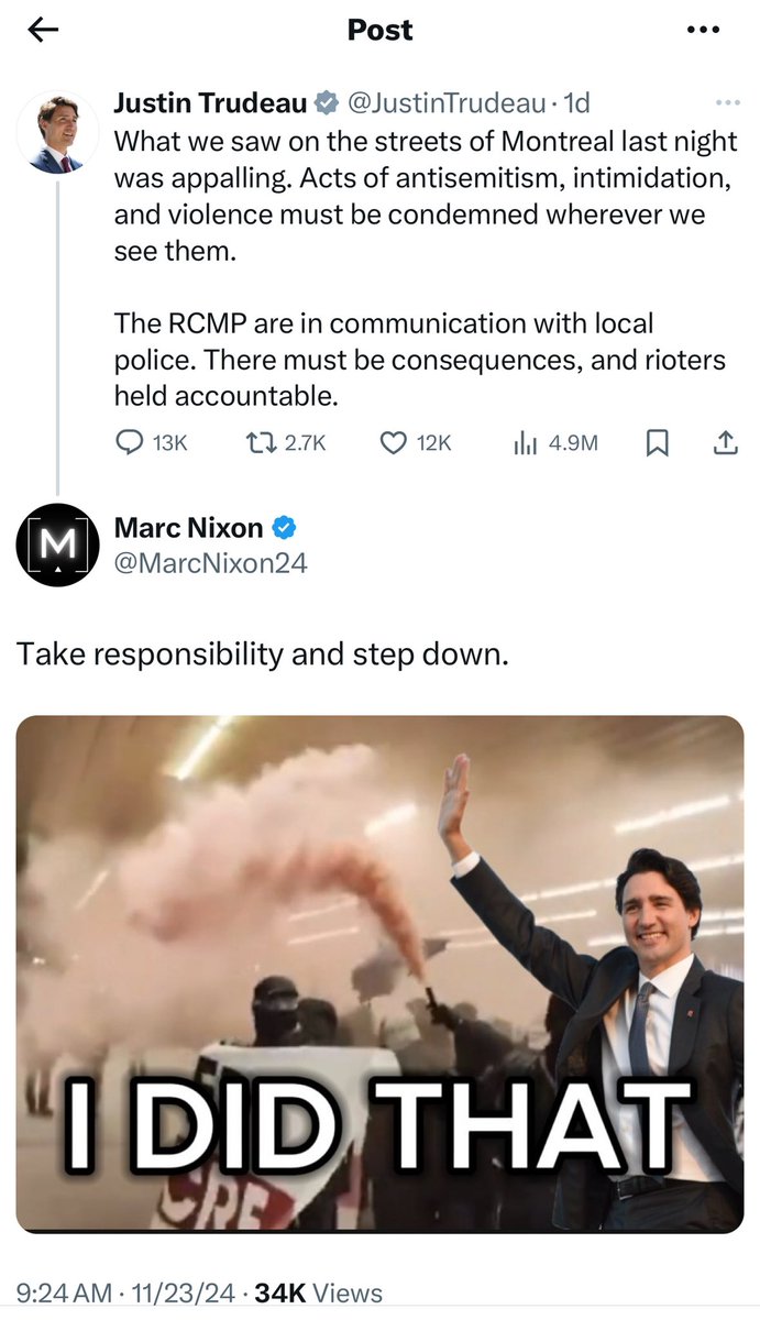 MarcNixon24's tweet image. I am surprised he didn’t take this one ☝️ down I posted on his account.