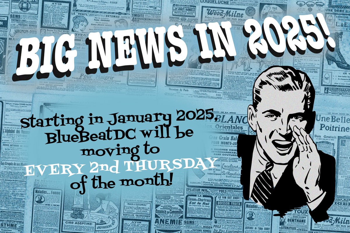 In 2025, our shows will be monthly on the ***2nd Thursday*** of the month at <a href="/TheWonderlandDC/">Wonderland Ballroom</a> Next one is Thurs Jan 9