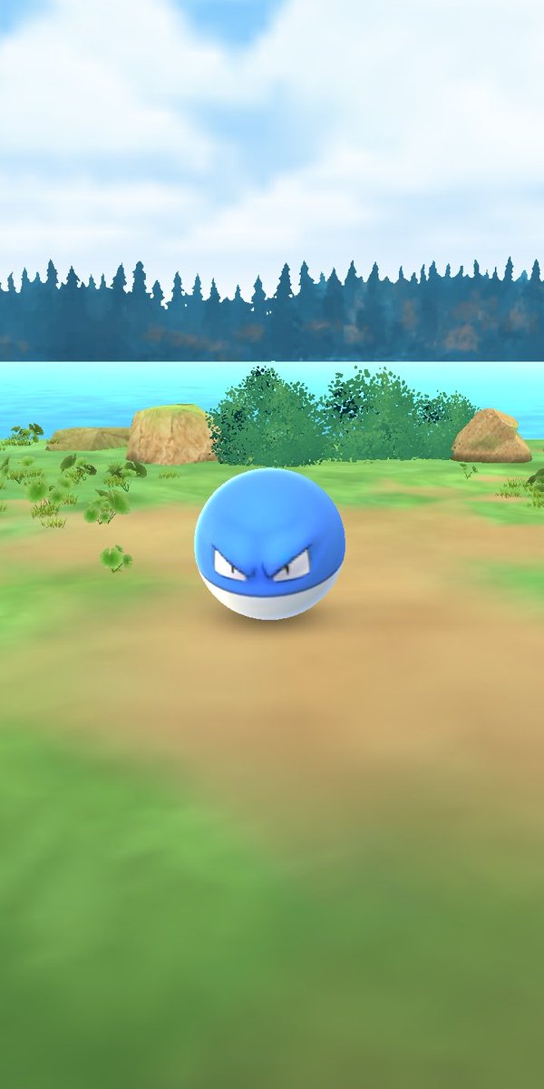 AutumnT26088040's tweet photo. Caught a shiny Voltorb. #PokemonGO #PokemonGOWildArea2024 #ShinyPokemon #Voltorb #ShinyVoltorb https://t.co/zFJ21YGrgp