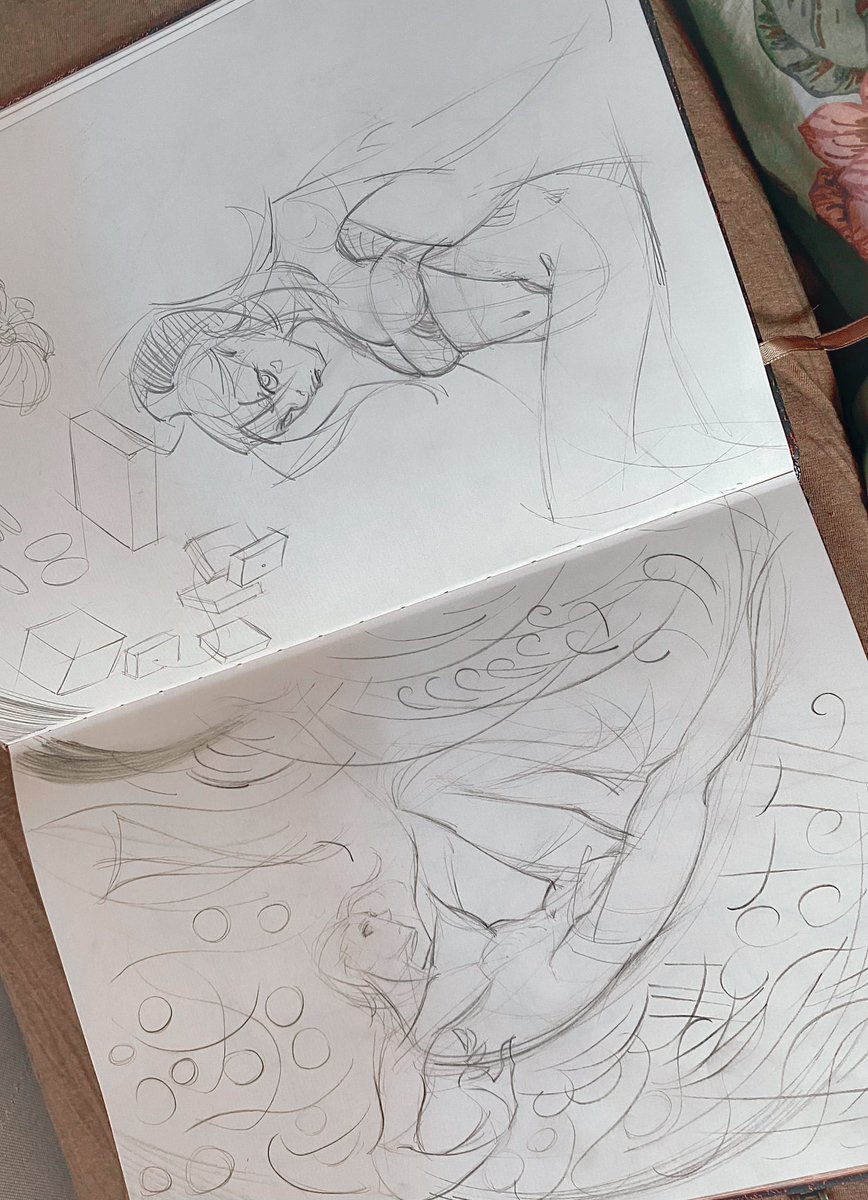 Some sketches from this week ✨