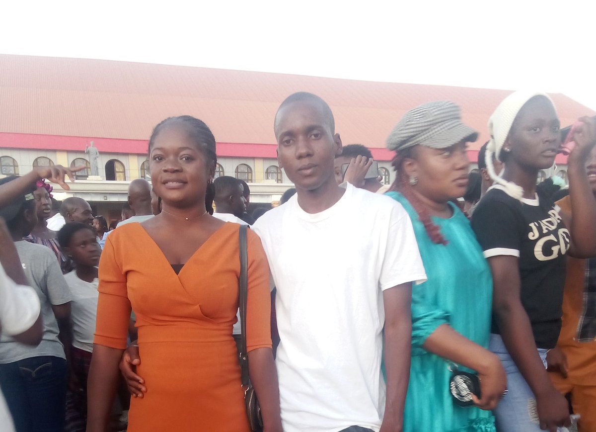 Just celebrated Christ the King with an amazing procession and wonderful company! 🎉👑 So happy to share this special moment with my friend Victoria. 🙏🏼 #ChristTheKing #Joy #FaithInGod