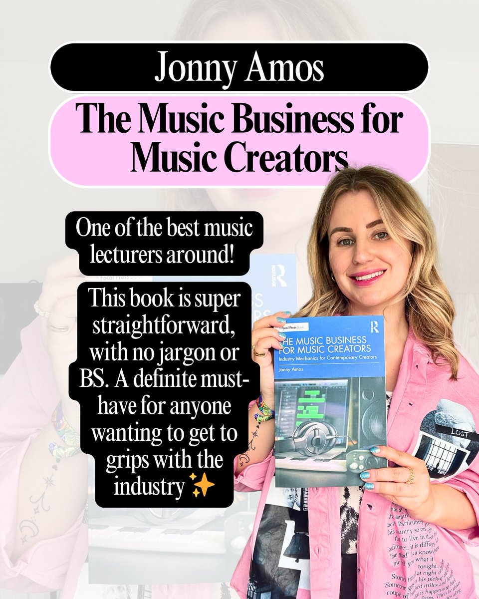I wanted to share some of my top music biz books that have really shaped my journey 🎶

From my studies at <a href="/BIMM_Institute/">BIMM</a> Birmingham to my experiences as an artist navigating the industry in 2024 - these reads have had a positive impact! ✨

Drop your personal favs below!