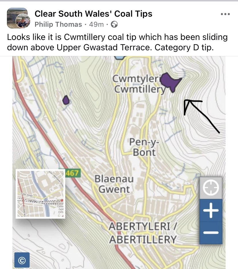 People being evacuated from Cwmtillery. Sliding coal tips! Hopefully everyone is safe. Westminster refused to share costing to make the coal tips safe.  <a href="/YesCymru/">YesCymru</a> #indywales