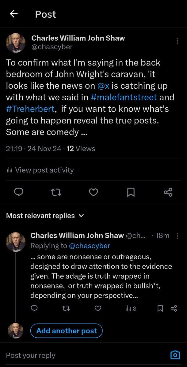 chascyber's tweet image. Brief explanation as to why the posts on here, don't seem to make much sense, my belief is everything posted has been altered in some way, shape or form, different views for different people at different times #modelviewcontroller