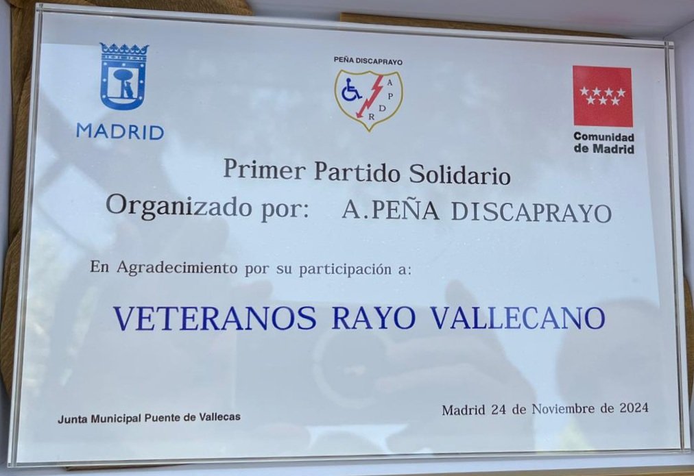 rvmveteranos's tweet photo. @DiscapRayo @RayoVallecano @MADRID @ComunidadMadrid @RFFM_oficial @afefutbol @adcsanfermin @JMDpvallecas @inurrieta @AngelNinoQ @AntonioLuqueroH @AS_MMartin @blasradio @rayovallecanofp @radiovallekas @UnionRayo @PortalVallecas 👥⚡Orgullosos de lo que hacemos
#AVRV https://t.co/n0ZehDQAQ6