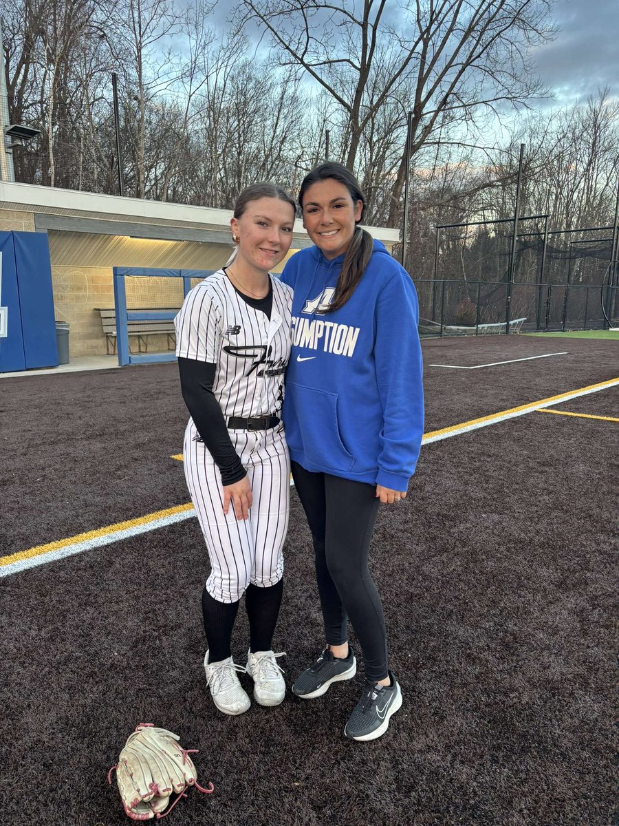 Jenna Callahan 2026 (@jennacallahann) on Twitter photo Thank you so much <a href="/AssumptionSB/">Assumption University Softball</a> for having me today! I had a great experience and it was so nice to meet the coaching staff. I learned a new pitch, different arm slots in the infield, and so much more. Thank you Coach Stacey! Thank you so much <a href="/AssumptionSB/">Assumption University Softball</a> for having me today! I had a great experience and it was so nice to meet the coaching staff. I learned a new pitch, different arm slots in the infield, and so much more. Thank you Coach Stacey!
