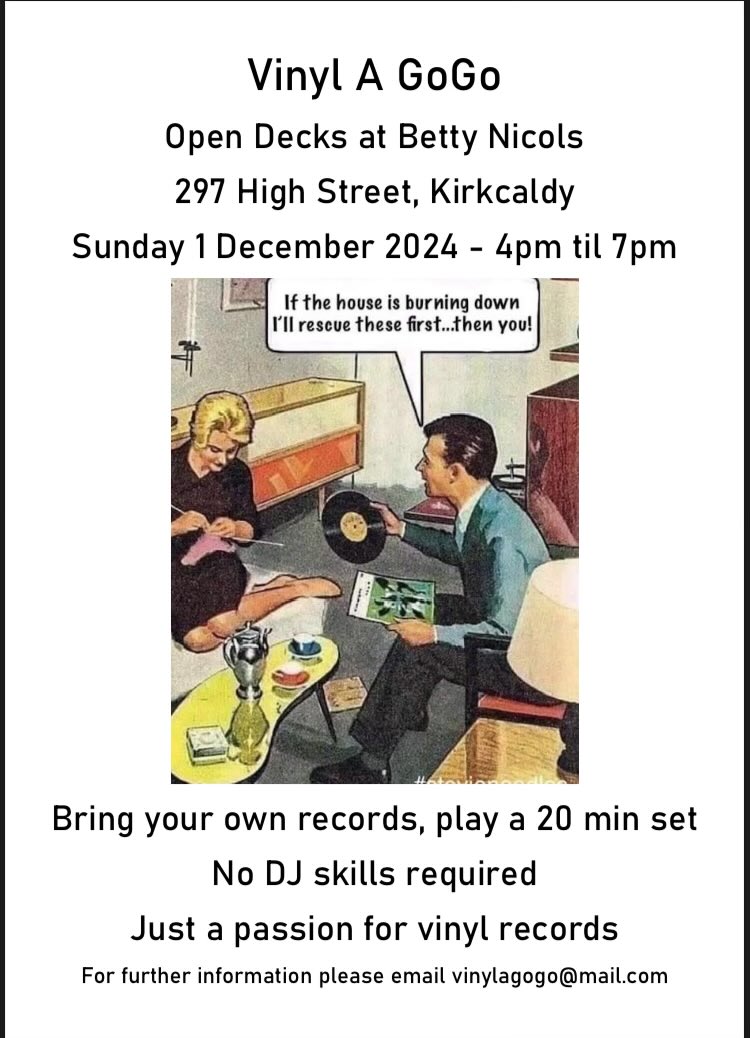 Next Sunday in Kirkcaldy
