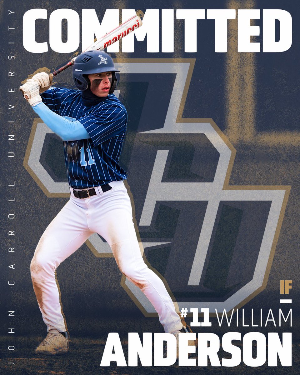 Congratulations to ‘25 grad and Co-County MVP <a href="/W_anderson06/">Will Anderson</a> for making his decision to attend John Carroll University where he will continue to play baseball for <a href="/jcu_baseball/">John Carroll Baseball</a>!

#Heraldsforever