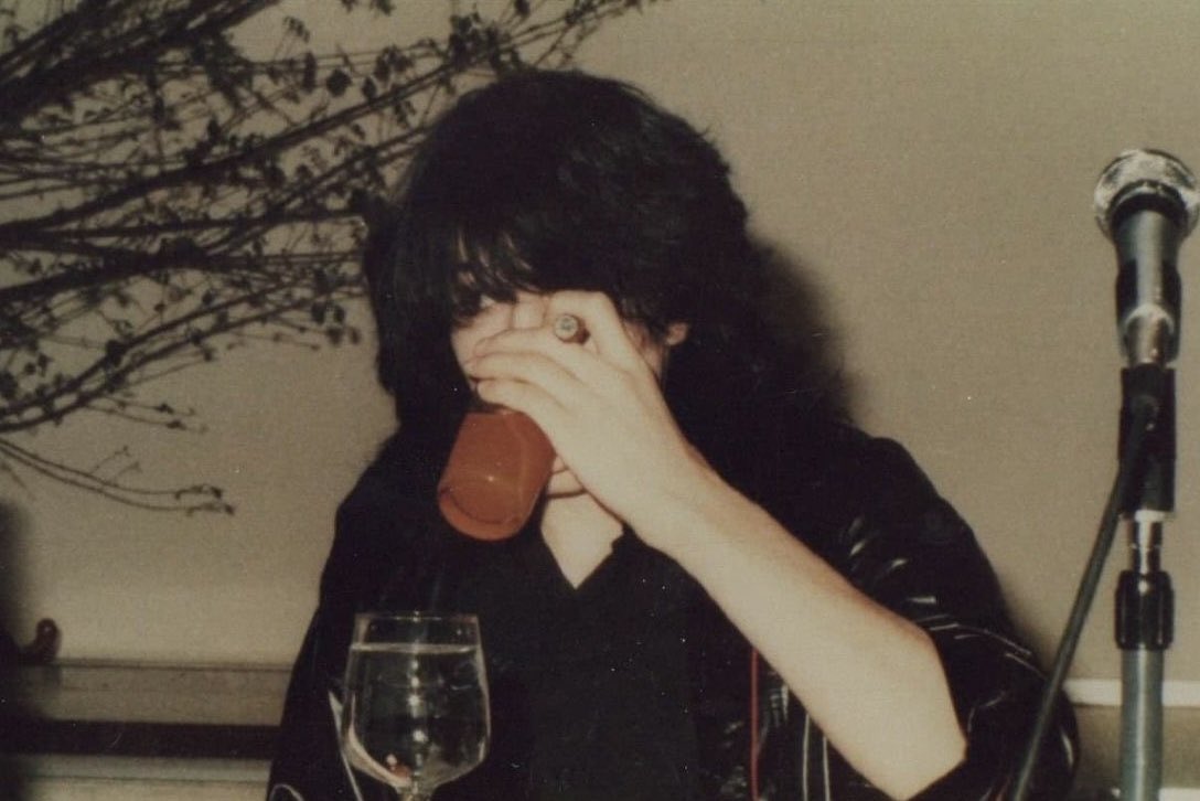 Hi steve :) Any details on this interview(?) you guys did? Always wondered about it &amp; that awesome jacket you have on. 
<a href="/istevejansen/">Steve Jansen</a>