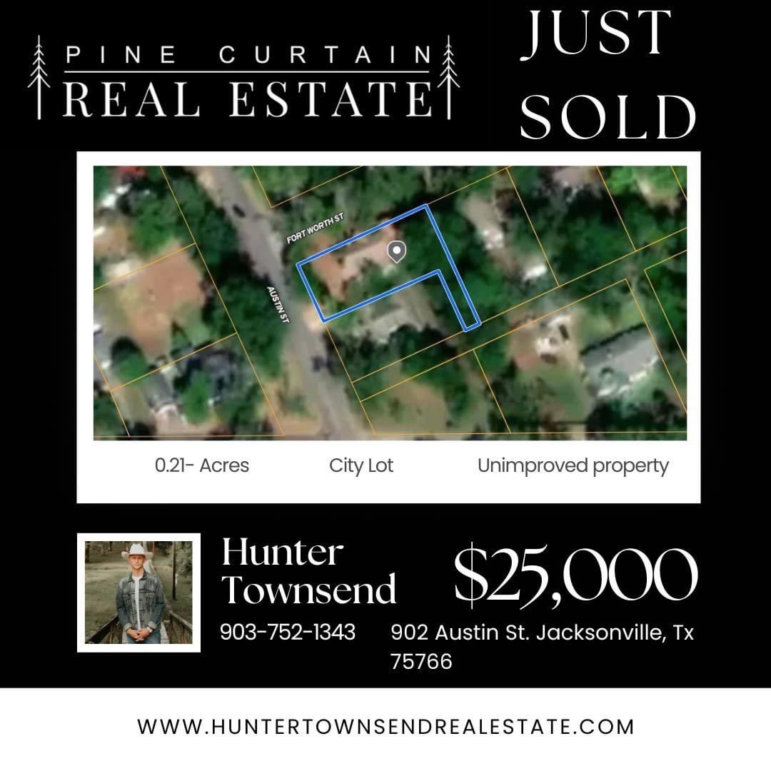Just Sold! 🍾

Congratulations to my clients on the purchase of these 2 amazing properties! Exciting things are on the horizon for both of them, stay tuned! 👀

Thinking of buying or selling? Let’s connect!

📞#: 903-752-1343

huntertownsendrealestate.com