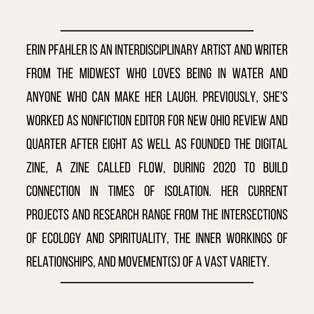 Swamp dwellers, meet Erin, our multitalented, Midwestern Assistant Nonfiction Editor✍🐊