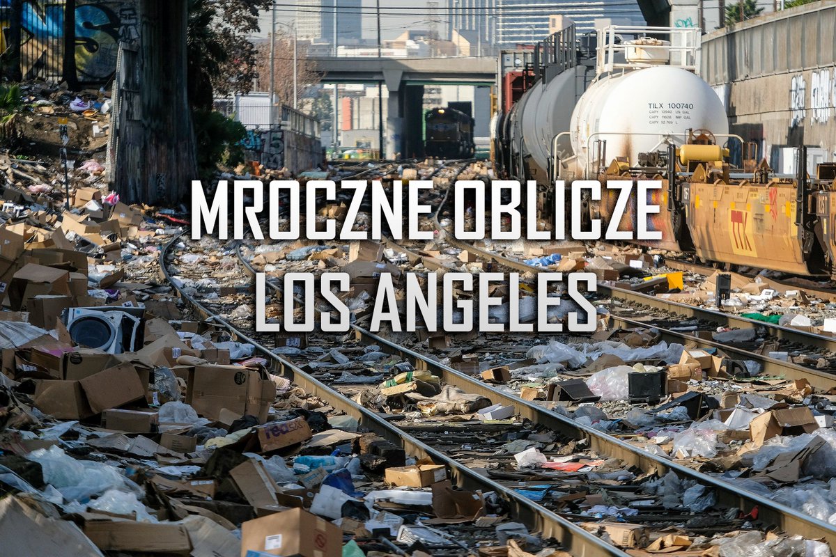 🧵 LOS ANGELES wielu osobom kojarzy się tylko z Hollywood, gwiazdami filmowymi, studiami telewizyjnymi i przepięknymi plażami. Ja postaram się opisać tę drugą stronę, bardziej mroczną. Zapraszam ⤵️