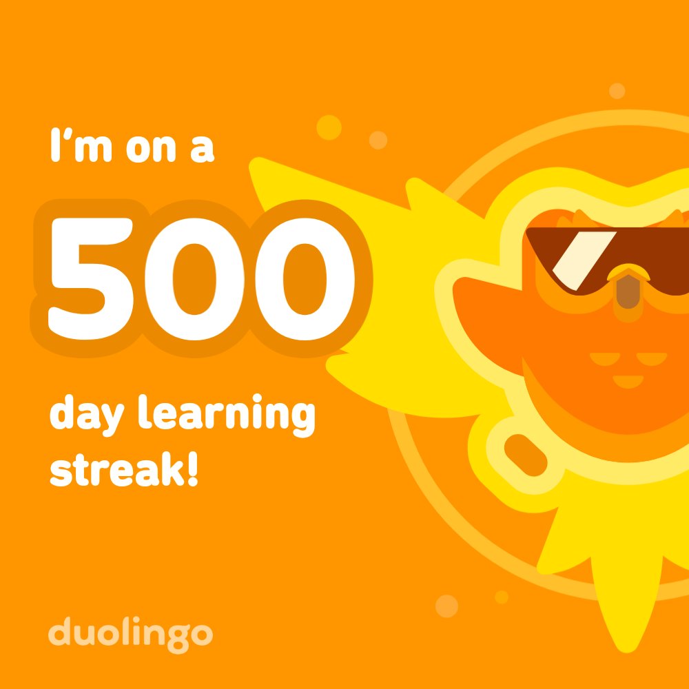 Learn a language with me for free! Duolingo is fun, and proven to work. Here’s my invite link: https://t.co/vDKZOElRLN https://t.co/9Z85q1H1oa