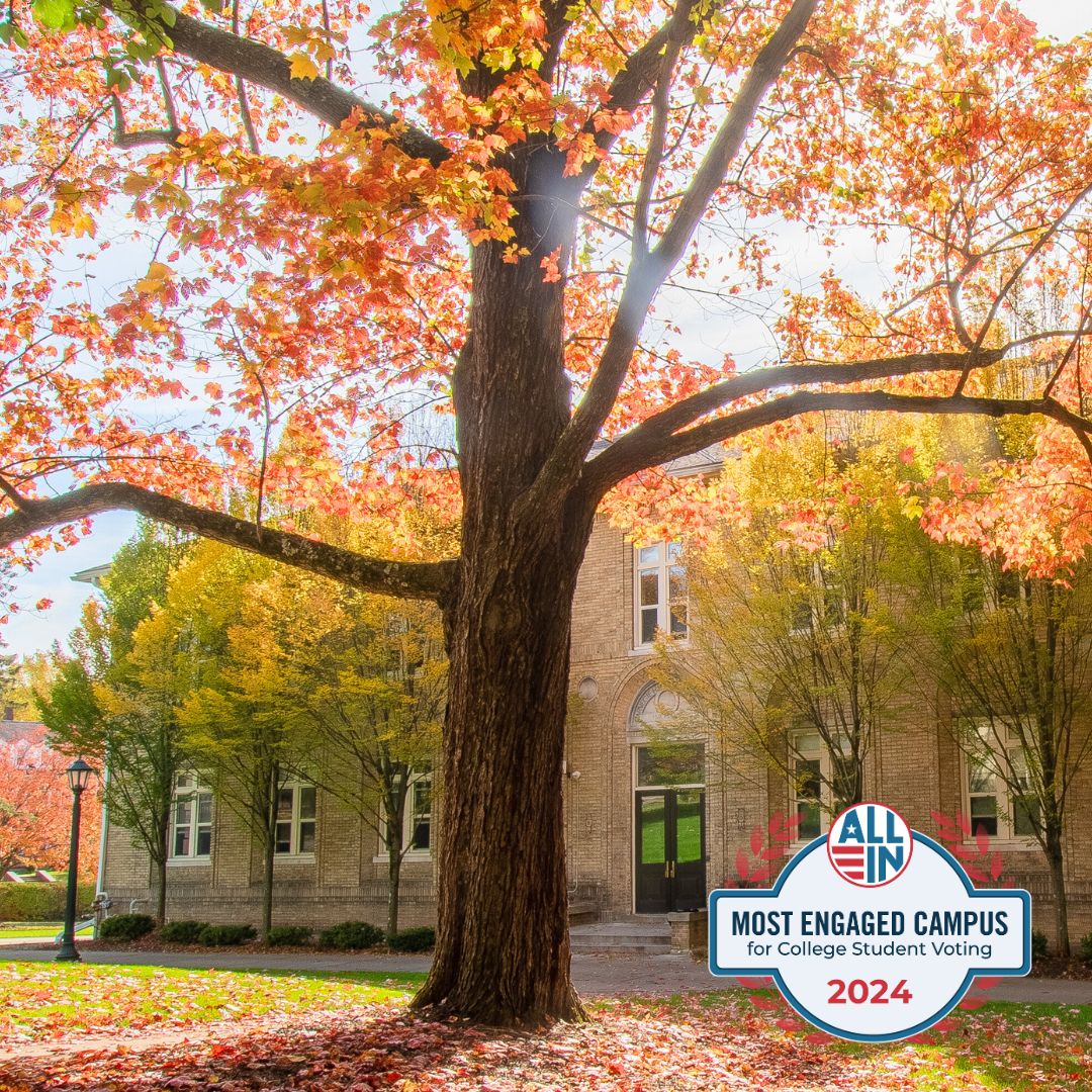 alleghenycol's tweet photo. 🌟 Allegheny College is proud to be recognized as one of the Most Engaged Campuses for College Student Voting in 2024 by @allintovote.
#CampusDemocracy #CivicEducation #CivicEngagement #EngagedCampus #PoliticalParticipation#StudentVoting #VoterEducation https://t.co/EsZZOWmQZu
