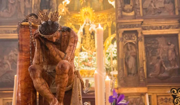 El Cristo de la Humildad y Paciencia de Osuna saldrá con costaleros por primera vez en el Lunes Santo del 2025
