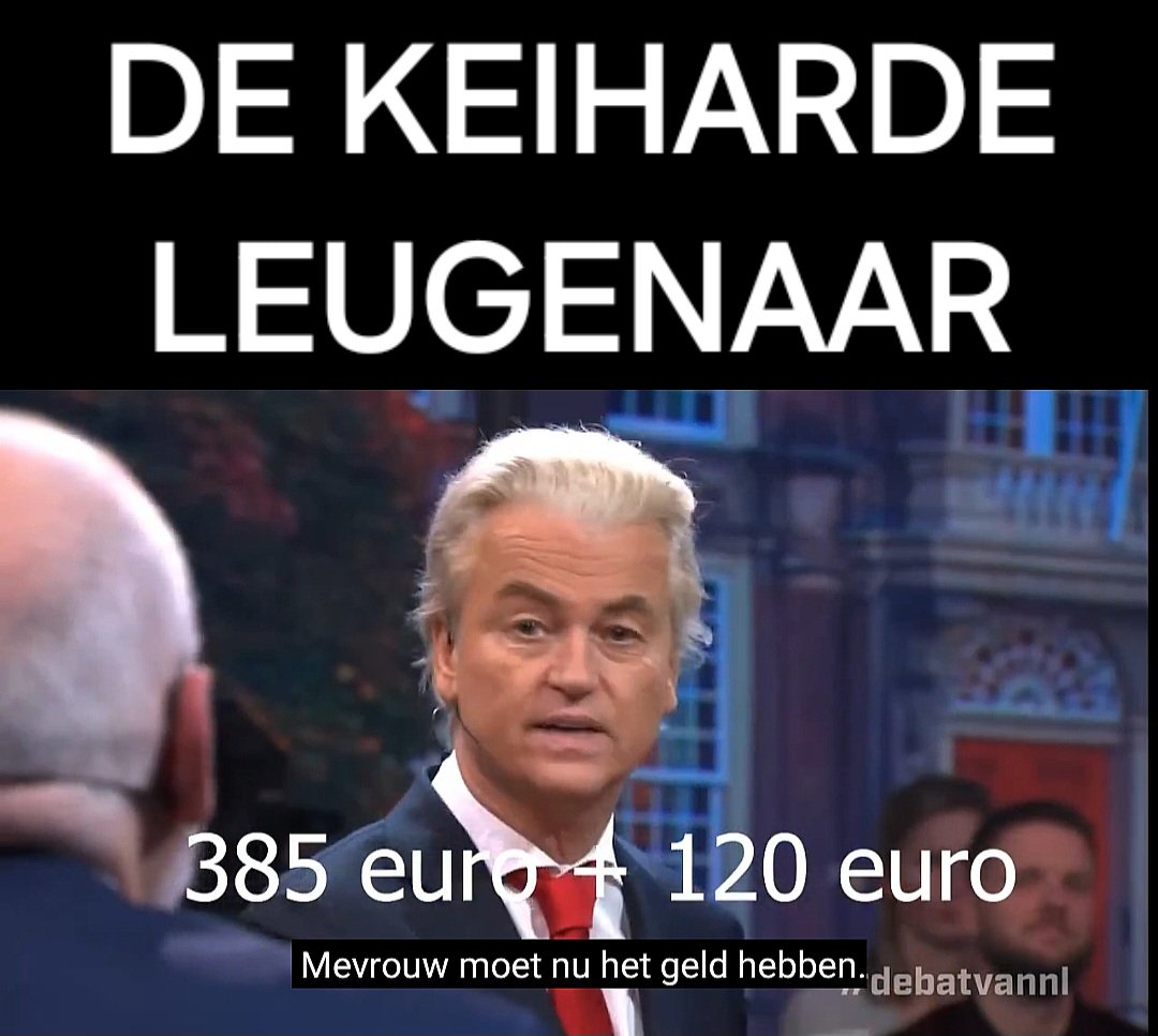 DE KEIHARDE LEUGENAAR
Dit blijft mij maar bezighouden, de keiharde leugenaar die ervoor zou zorgen dat de Zaanse Cindy Slaper geen eigen risico meer hoefde te betalen (omdat ze te arm zou zijn). Arm is ze niet, dat is vastgesteld, net als dat ze zich heeft laten misbruiken door
