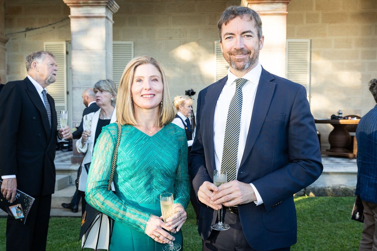 chrisgreatrex's tweet photo. An gracious Governor-General hosted @north_fndn  at Admiralty House to mark an anniversary of delivering better patient outcomes for our community.
Donors, Clinicians and Researchers received a tour of the new and existing mix of artwork in place at the residence.
@NthSydHealth https://t.co/TEg9k6zdqK