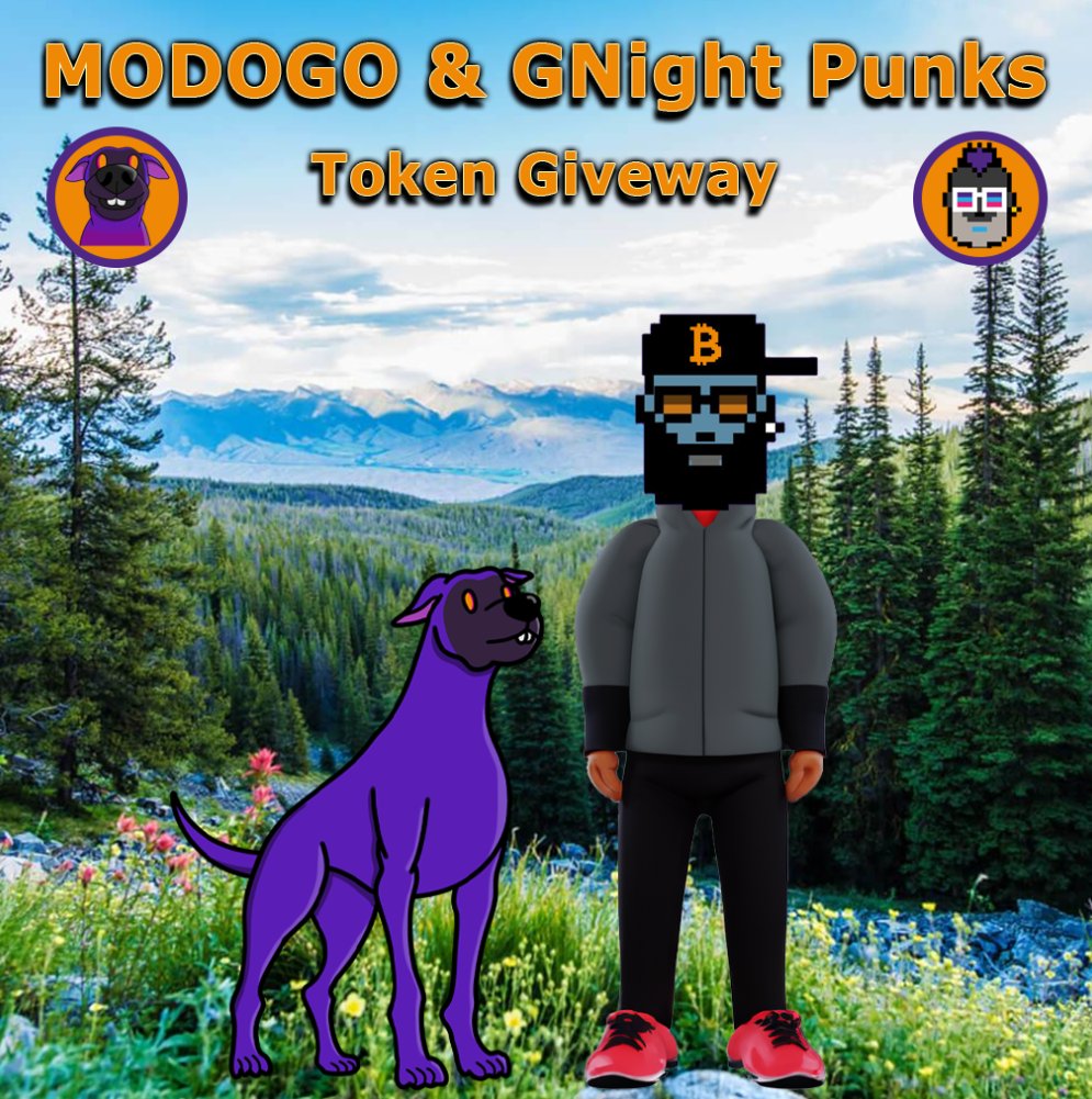 MODOGO's have donated $500 in tokens for a GNight Punks Giveaway  🙏🏽🎉👀

50 winners will get $10 USD in $MODOGO tokens

Rules:
1  Like + Repost
2  Follow <a href="/MODOGO_ICP/">MODOGO</a>  &amp; <a href="/GNightPunks/">GNight Punks</a> 
3  Tag 2 degen friends
4  Holder bonus x2: post image of your GNPunk 

Ends on Poker Friday
$ICP